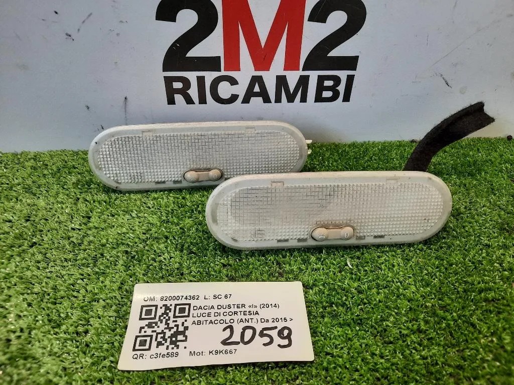 LUCE DI Cortesia Abitacolo ANT 8200074362 Dacia Duster I 2014