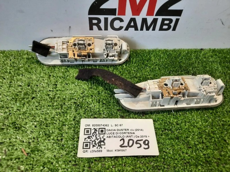 LUCE DI Cortesia Abitacolo ANT 8200074362 Dacia Duster I 2014