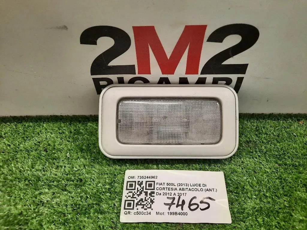 LUCE DI Cortesia Abitacolo ANT 735244962 Fiat 500L 2013