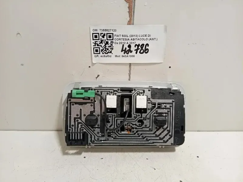 LUCE DI Cortesia Abitacolo ANT 7355527120 Fiat 500L 2013