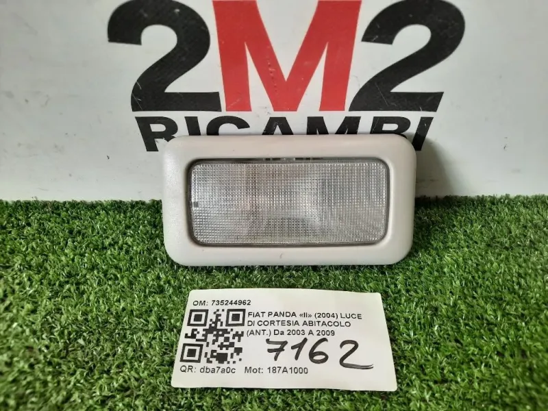 LUCE DI Cortesia Abitacolo ANT 735244962 Fiat Panda II 2004