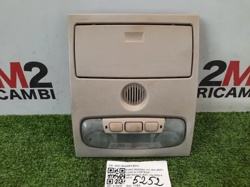 LUCE DI Cortesia Abitacolo ANT 3M51-R045B54-BGW Ford Mondeo IV SW 2007