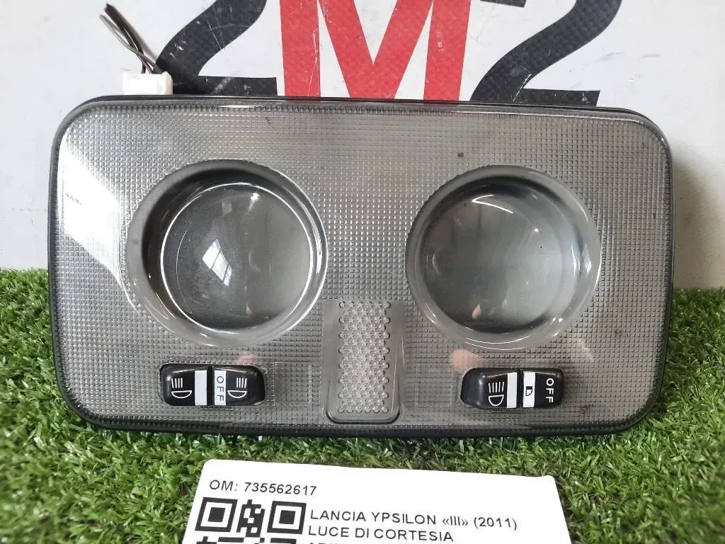 LUCE DI Cortesia Abitacolo ANT 735562617 Lancia Ypsilon III 2011
