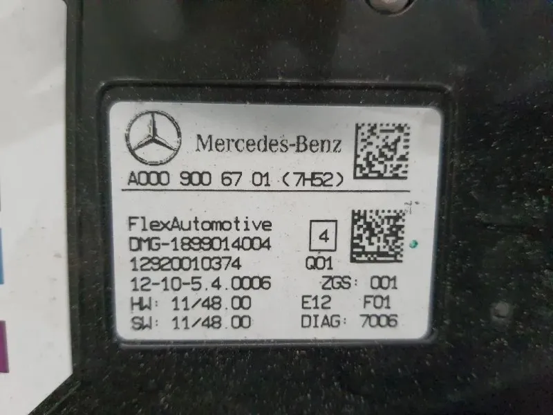 LUCE DI Cortesia Abitacolo ANT A0009006701 Mercedes Classe B W246 2012