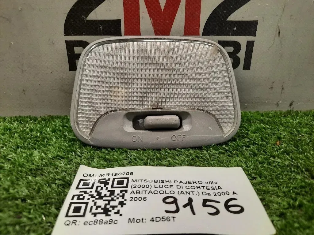 LUCE DI Cortesia Abitacolo ANT MR190205 Mitsubishi Pajero III 2000