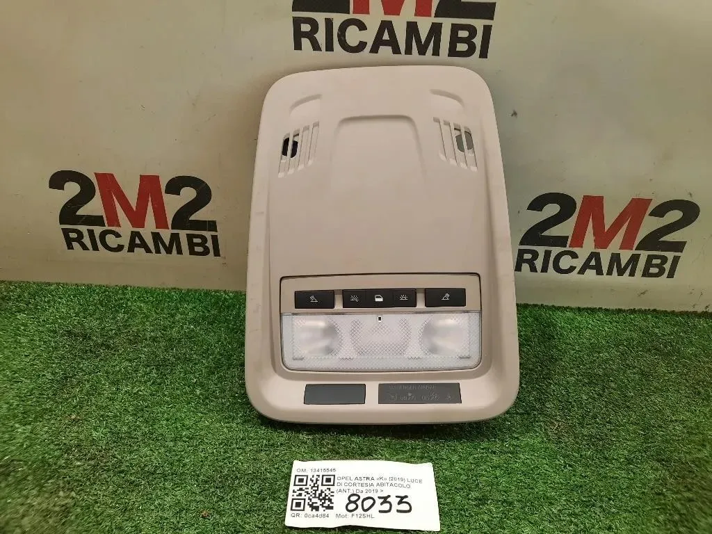 LUCE DI Cortesia Abitacolo ANT 13415545 Opel Astra K 2019