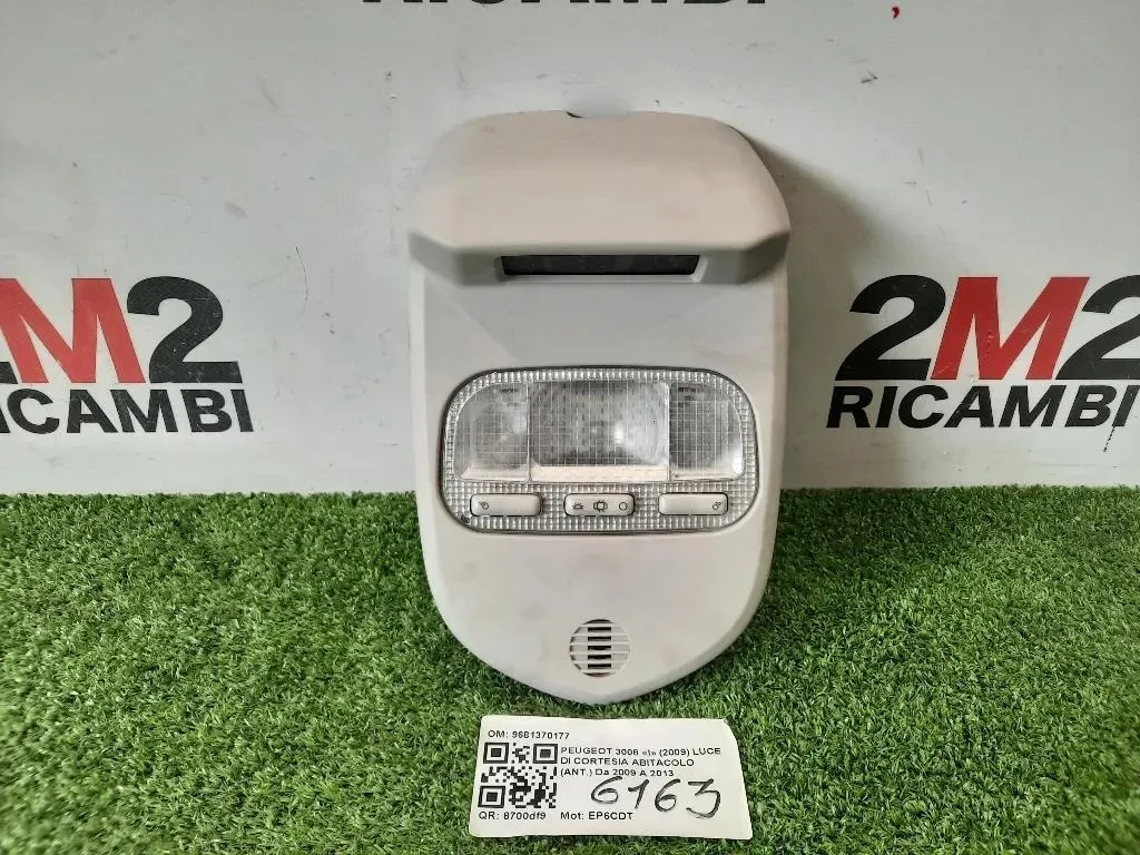 LUCE DI Cortesia Abitacolo ANT 9681370177 Peugeot 3008 I 2009