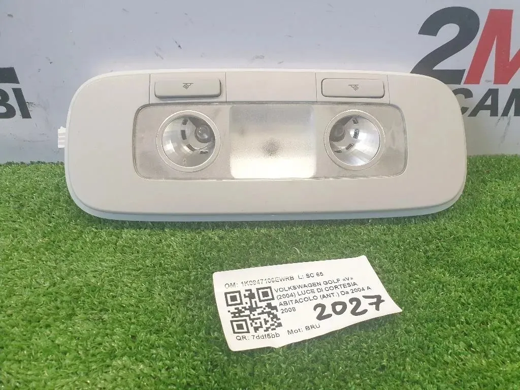 LUCE DI Cortesia Abitacolo ANT 1K0947106E Volkswagen GOLF V 2004