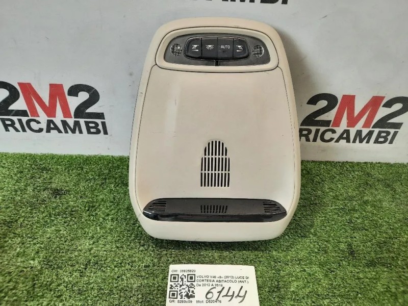 LUCE DI Cortesia Abitacolo ANT 39825820 Volvo V40 II 2012