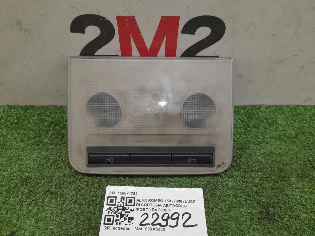 LUCE DI Cortesia Abitacolo POST 156071758 Alfa Romeo 159 2006