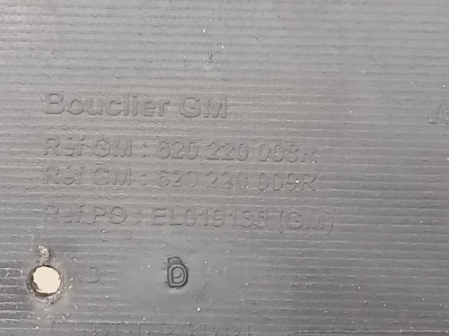 Paraurti ANT 620220008R Opel Movano B 2010