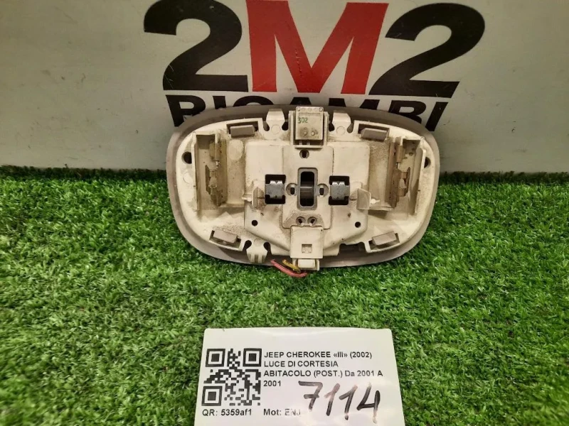 LUCE DI Cortesia Abitacolo POST Jeep Cherokee III 2002