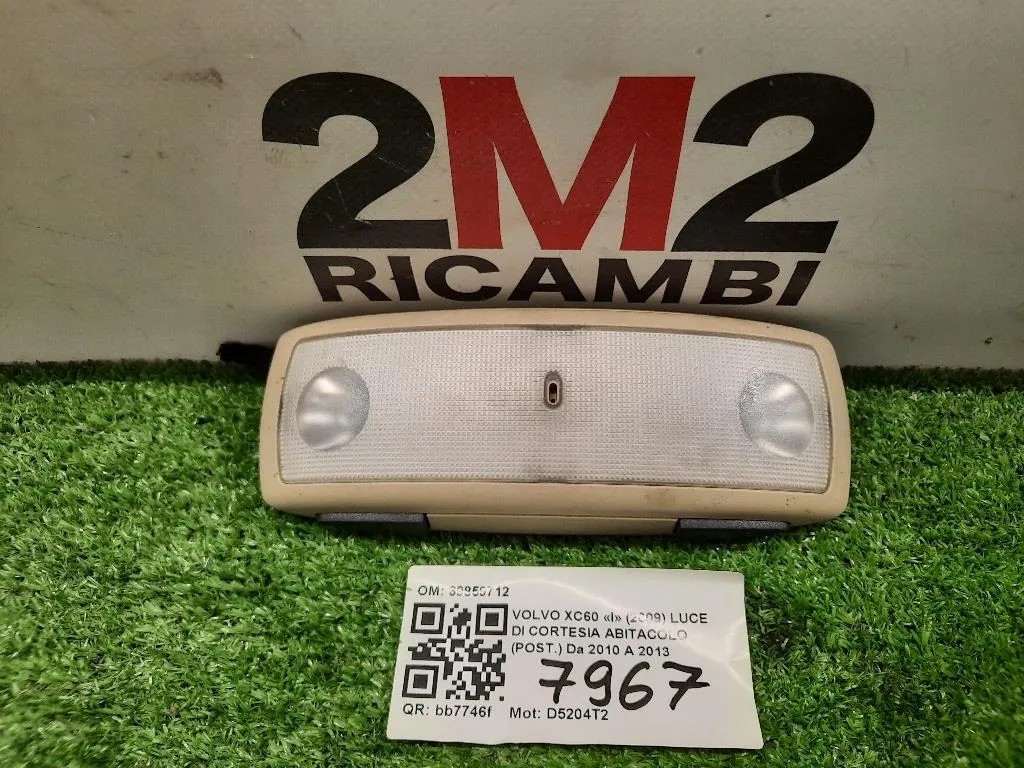 LUCE DI Cortesia Abitacolo POST 39859712 Volvo XC60 I 2009