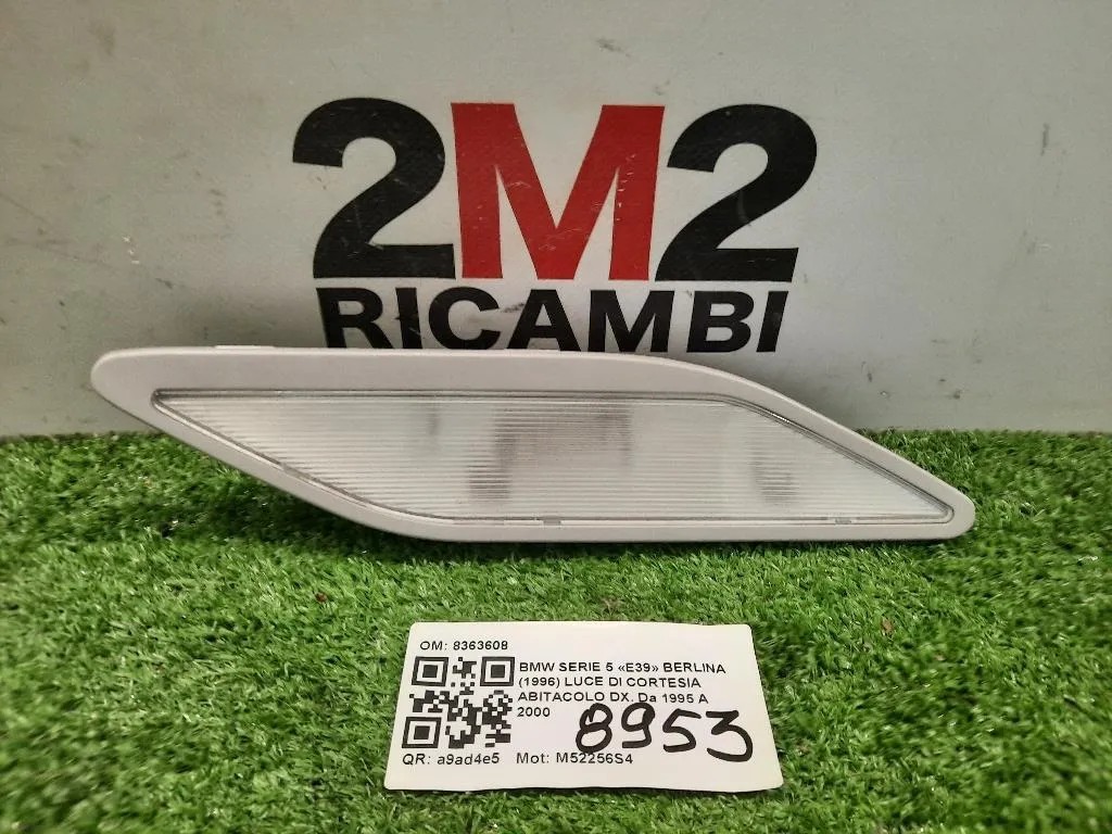 LUCE DI Cortesia Abitacolo DX 8363608 DX Bmw Serie 5 E39 Berlina 1996