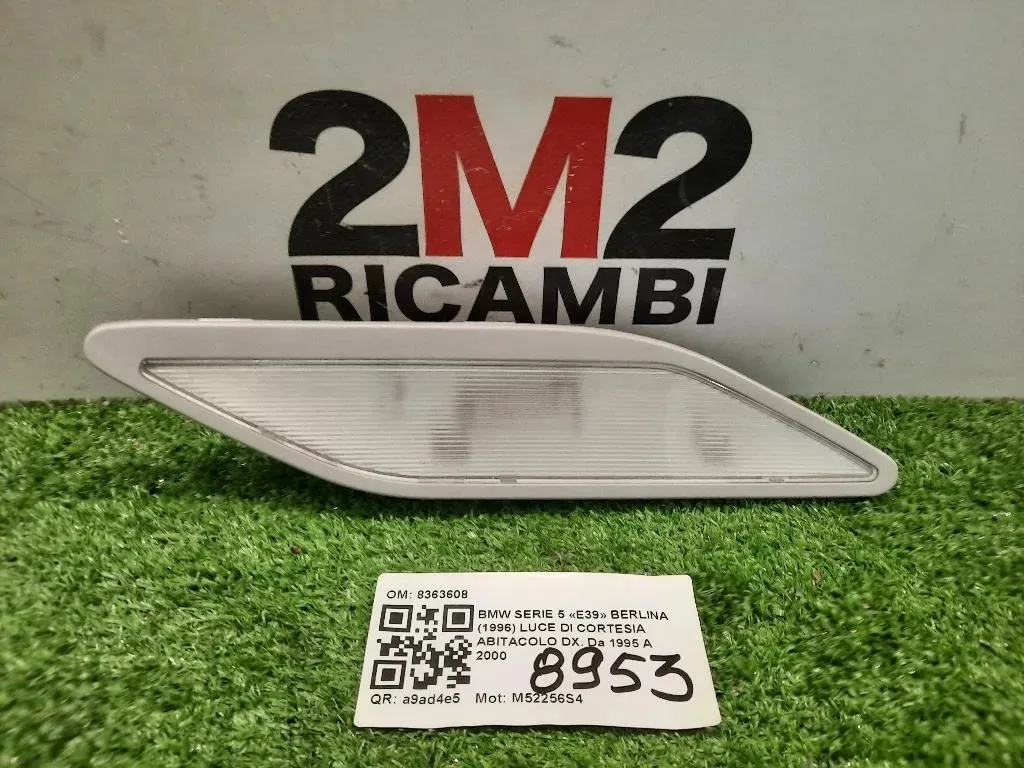 LUCE DI Cortesia Abitacolo DX 8363608 DX Bmw Serie 5 E39 Berlina 1996