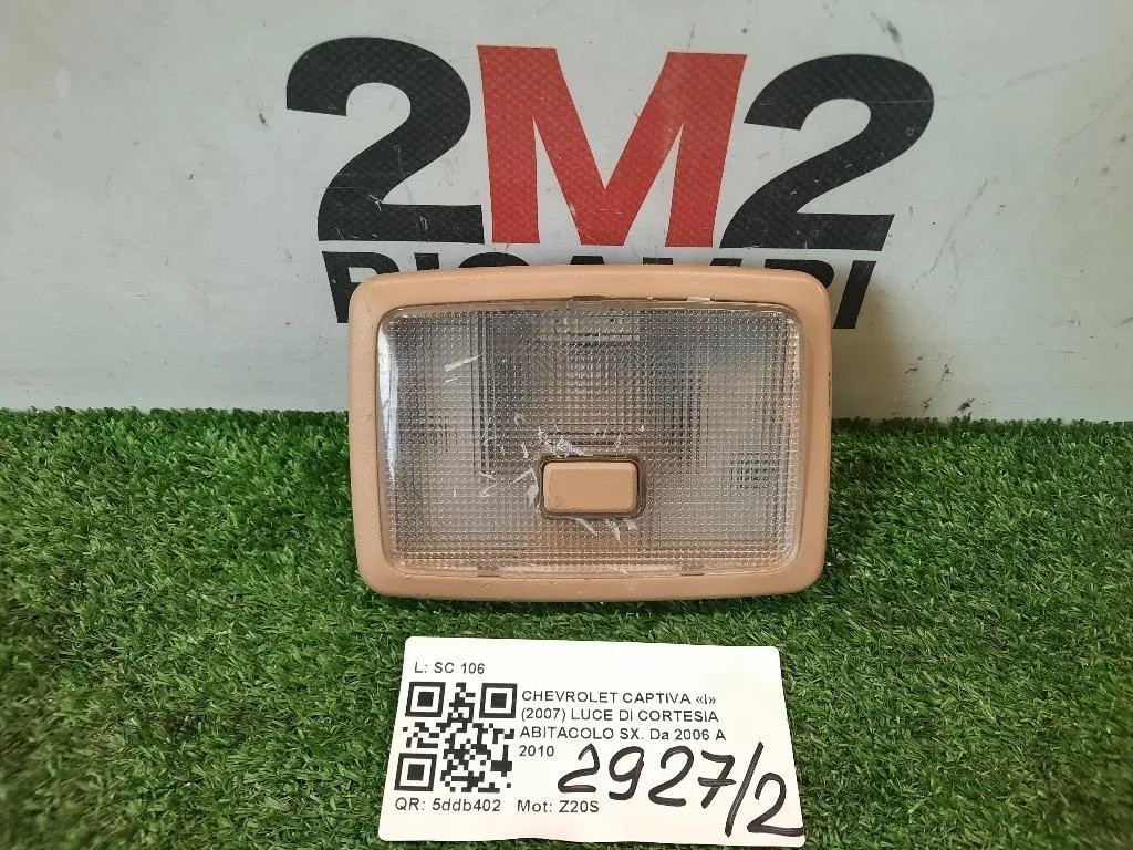 LUCE DI Cortesia Abitacolo SX  Chevrolet Captiva I 2007