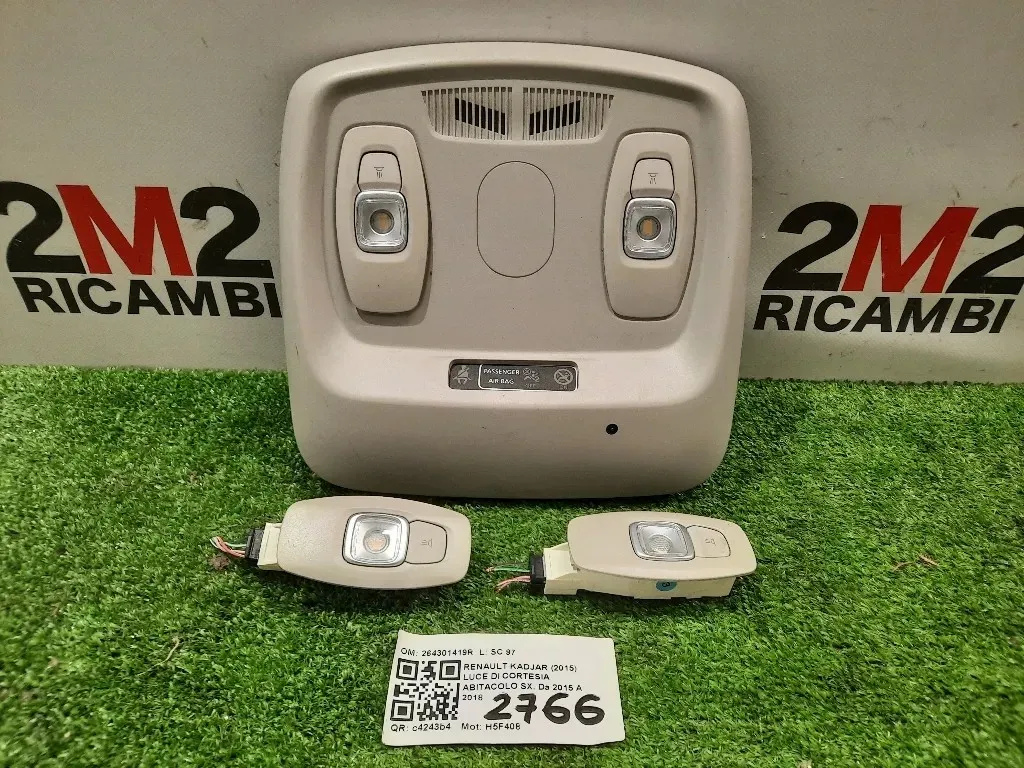 LUCE DI Cortesia Abitacolo SX 264301419R Renault Kadjar 2015