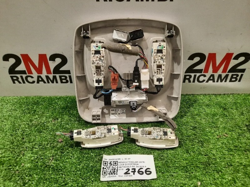 LUCE DI Cortesia Abitacolo SX 264301419R Renault Kadjar 2015