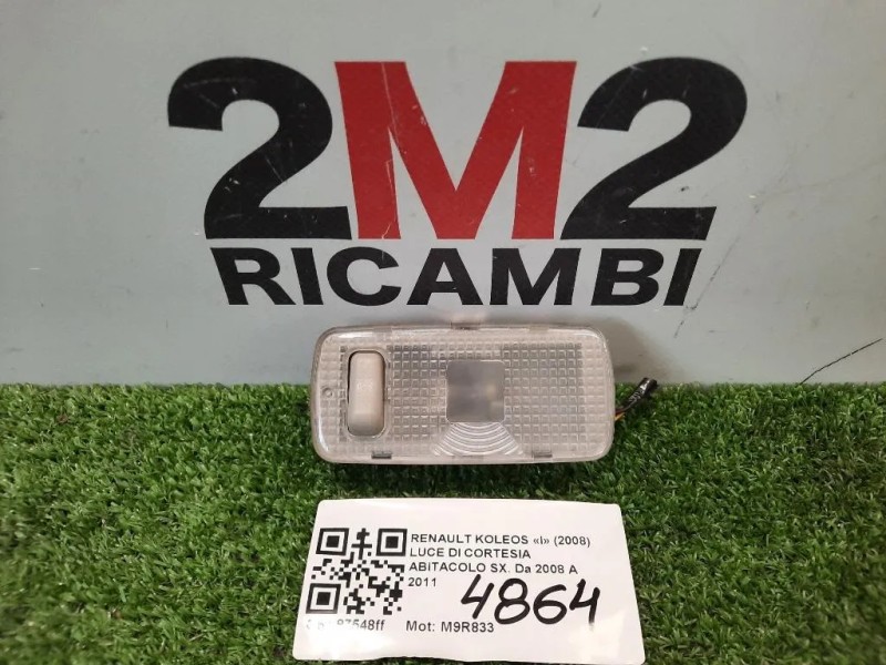 LUCE DI Cortesia Abitacolo SX  Renault Koleos I 2008