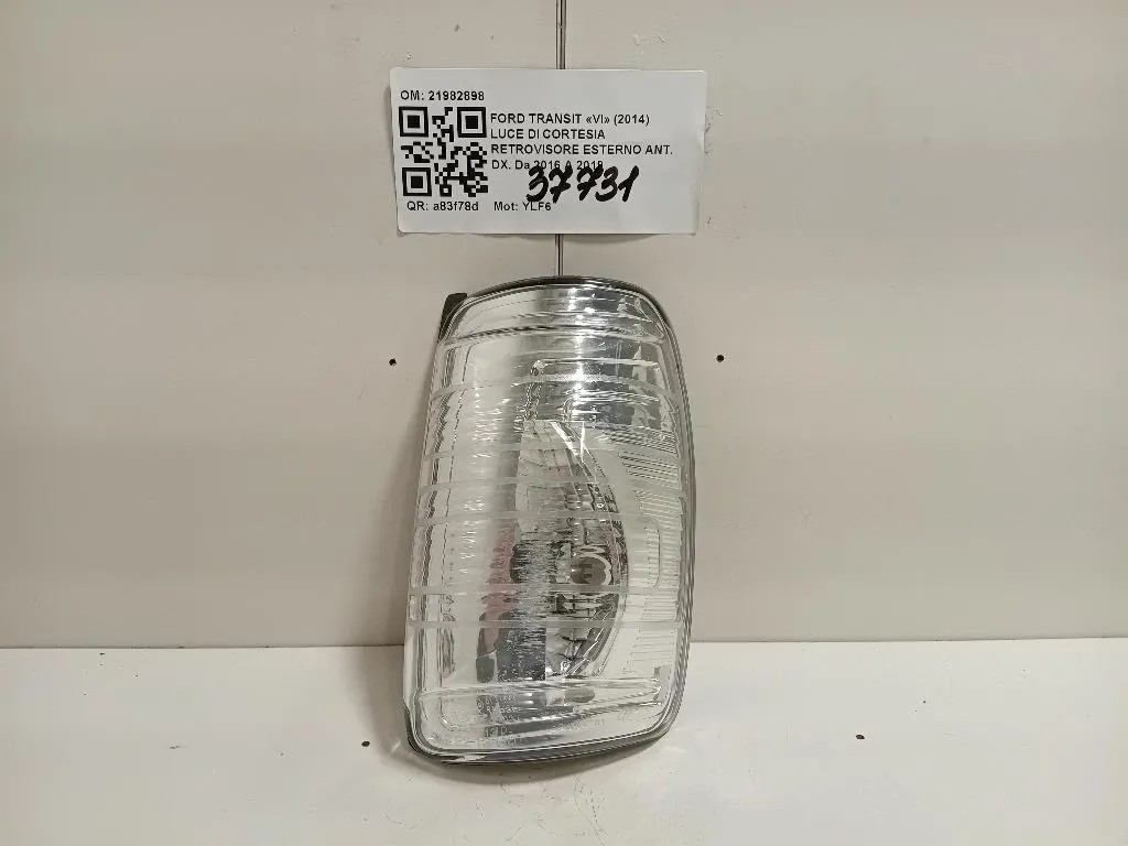 LUCE DI Cortesia Retrovisore Esterno ANT DX 21982898 Ford Transit VI 2014