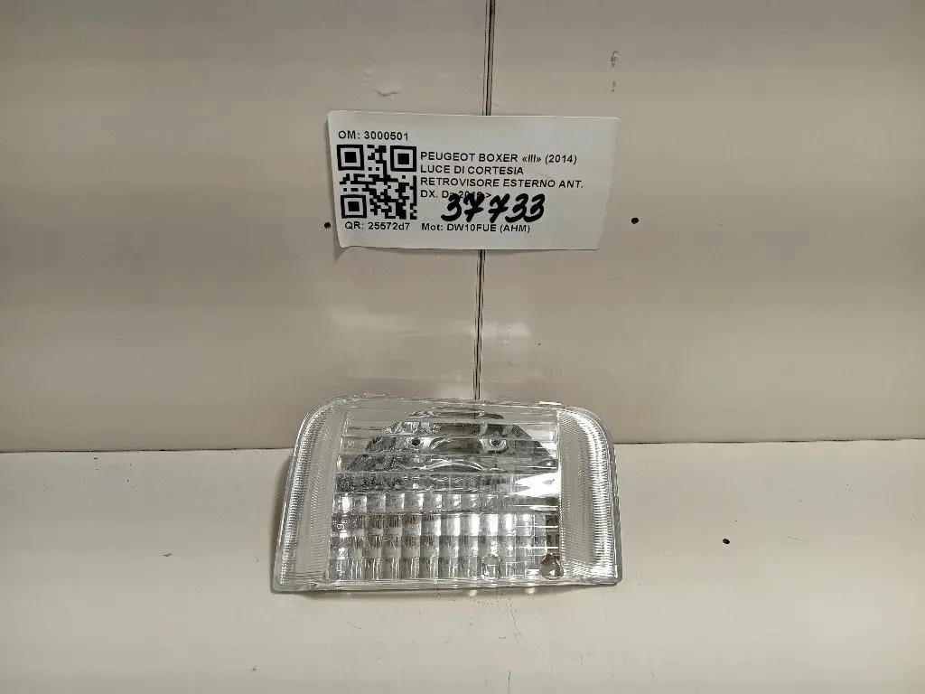 LUCE DI Cortesia Retrovisore Esterno ANT SX 3000501 Peugeot Boxer III 2014