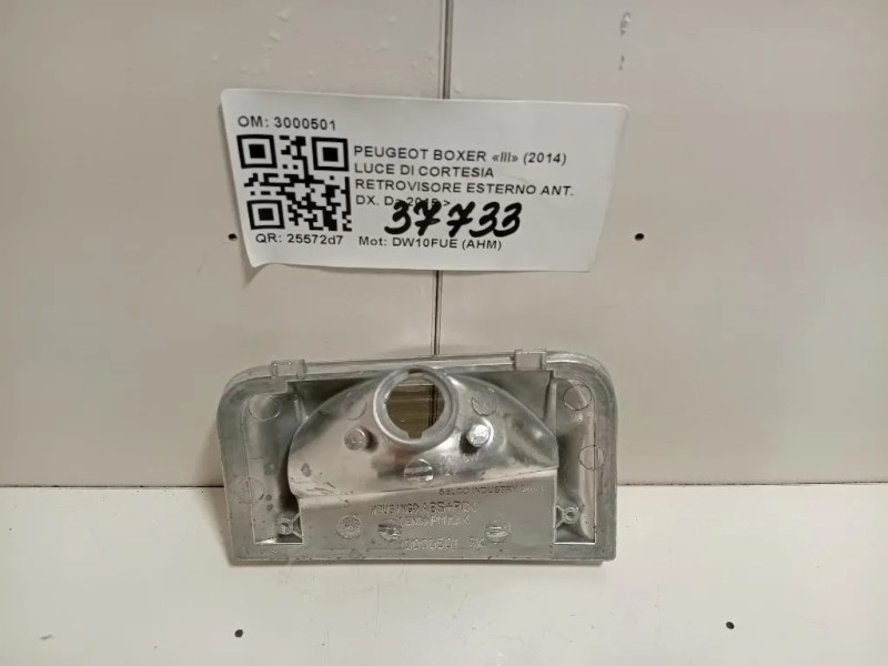 LUCE DI Cortesia Retrovisore Esterno ANT SX 3000501 Peugeot Boxer III 2014