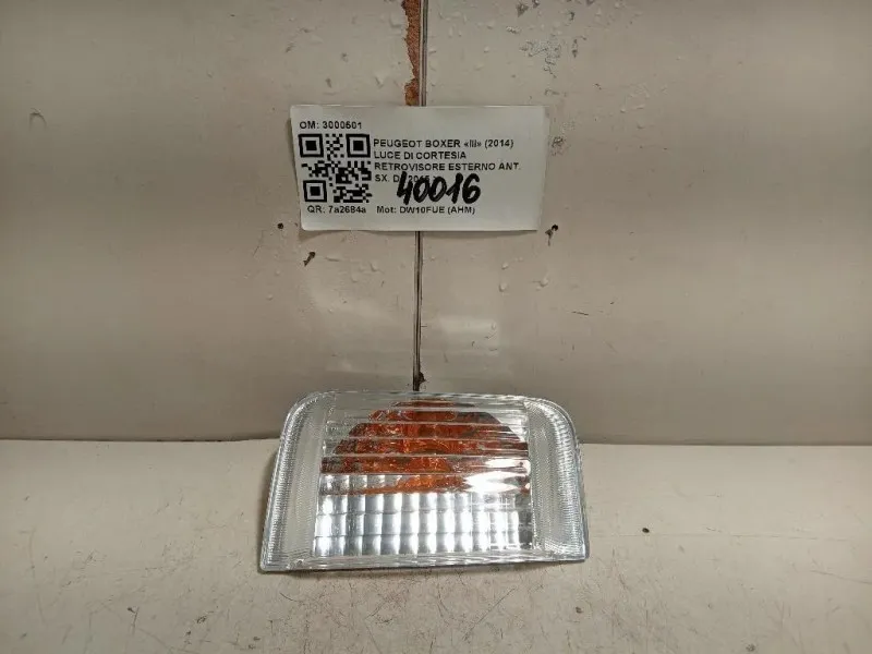 LUCE DI Cortesia Retrovisore Esterno ANT SX 3000501 Peugeot Boxer III 2014