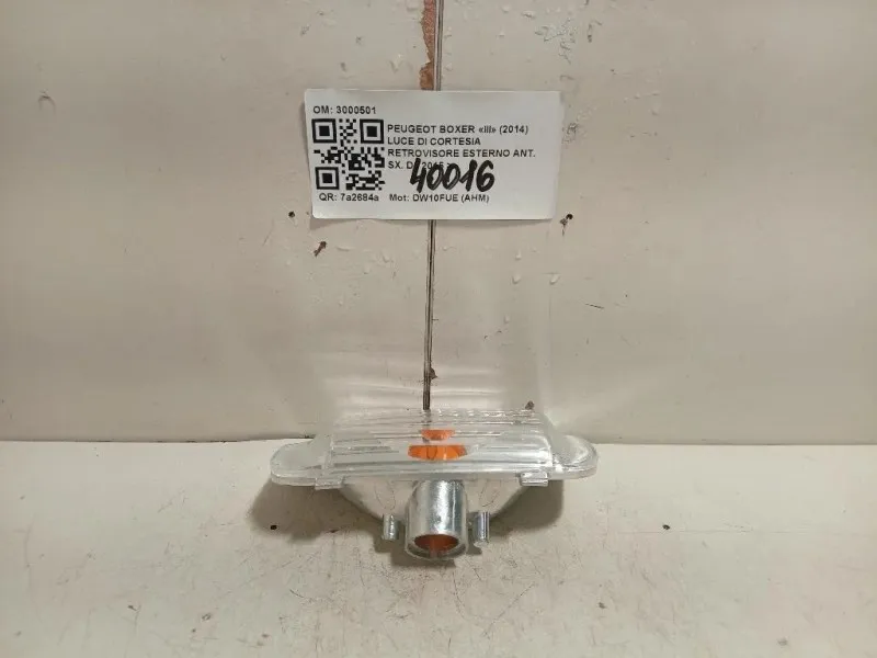 LUCE DI Cortesia Retrovisore Esterno ANT SX 3000501 Peugeot Boxer III 2014