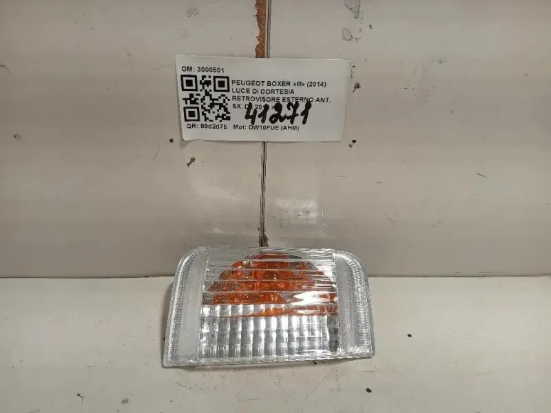 LUCE DI Cortesia Retrovisore Esterno ANT SX 3000501 Peugeot Boxer III 2014
