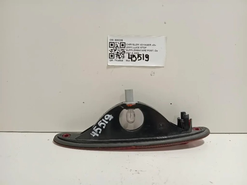 LUCE STOP Supplementare POST 58622E Chrysler Voyager III 2001