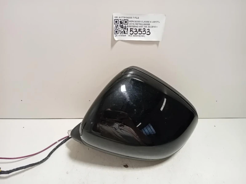 Retrovisore Esterno ANT SX A1778104303 7 FILE Mercedes Classe A W177 2018