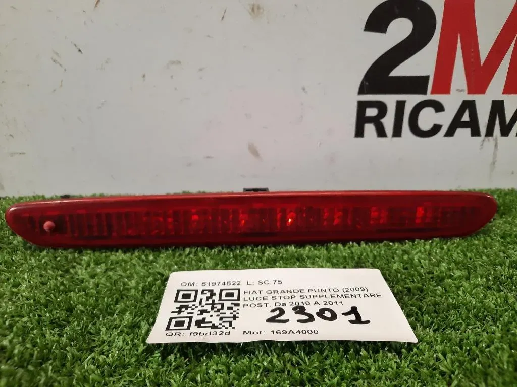 LUCE STOP Supplementare POST 51974522 Fiat Grande Punto 2009