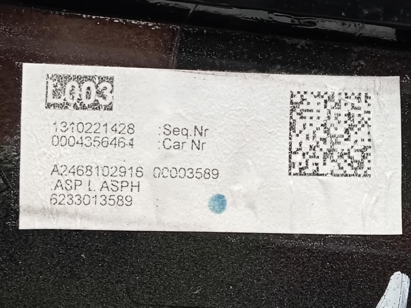 Retrovisore Esterno ANT SX A2468102916 B7 FILI Mercedes Classe B W246 2012