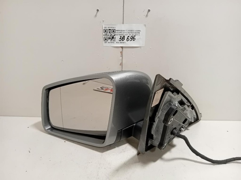 Retrovisore Esterno ANT SX A3167411 11 FILE Mercedes Classe C C204 Coupé 2011