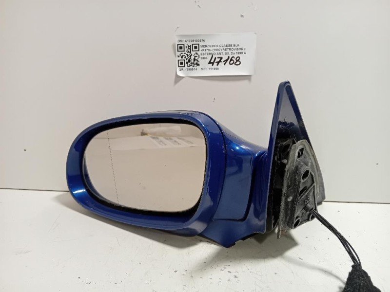 Retrovisore Esterno ANT SX A1708100976 6 FILI Mercedes Classe SLK R170 1997