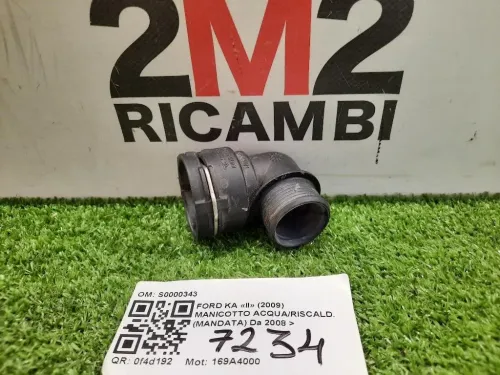 Manicotto Acquariscaldmandata S0000343 Ford KA II 2009