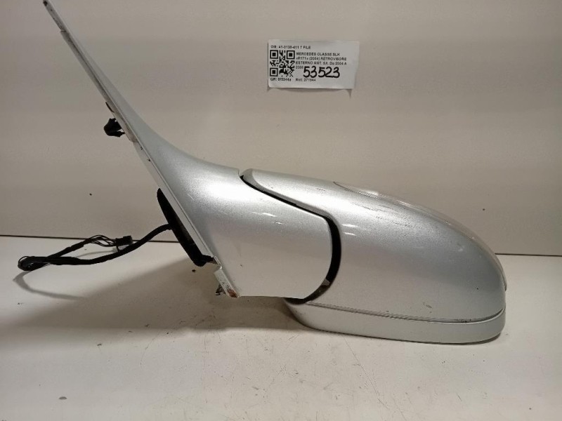 Retrovisore Esterno ANT SX 41-3138-411 7 FILE Mercedes Classe SLK R171 2004