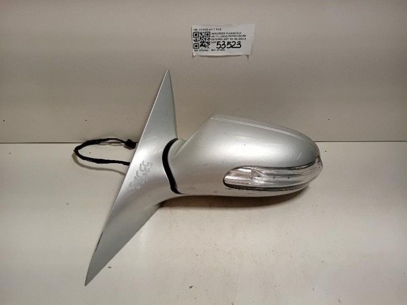 Retrovisore Esterno ANT SX 41-3138-411 7 FILE Mercedes Classe SLK R171 2004