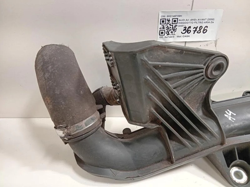 Manicotto Filtro ARIA 8K0145709H Audi A4 8K5 Avant 2008