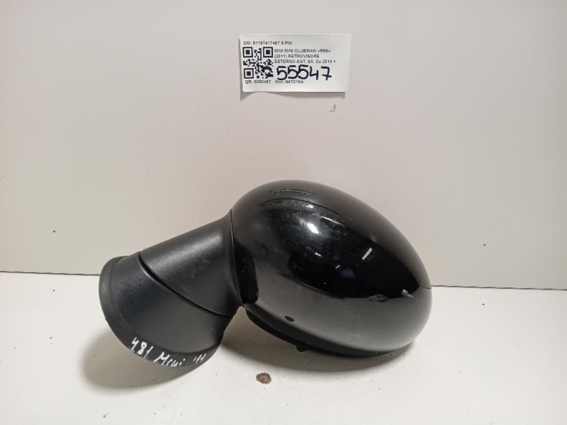 Retrovisore Esterno ANT SX 51167417467 5 PIN Mini MINI Clubman R55 2011