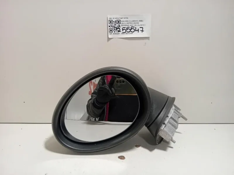 Retrovisore Esterno ANT SX 51167417467 5 PIN Mini MINI Clubman R55 2011
