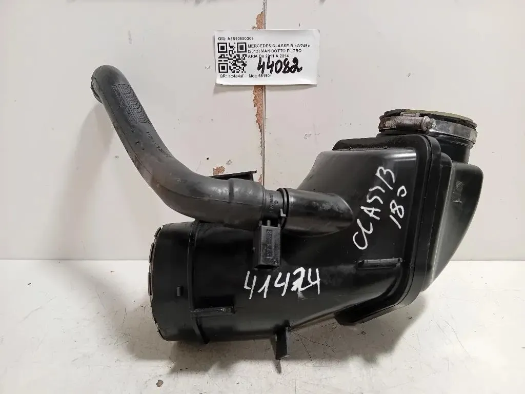 Manicotto Filtro ARIA A6510900309 Mercedes Classe B W246 2012