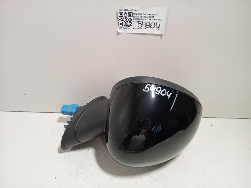 Retrovisore Esterno ANT SX 51167401087 3 PIN Mini MINI Cooper F56 2014
