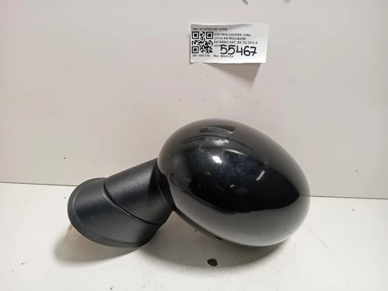 Retrovisore Esterno ANT SX 51167401087 5 PIN Mini MINI Cooper F56 2014