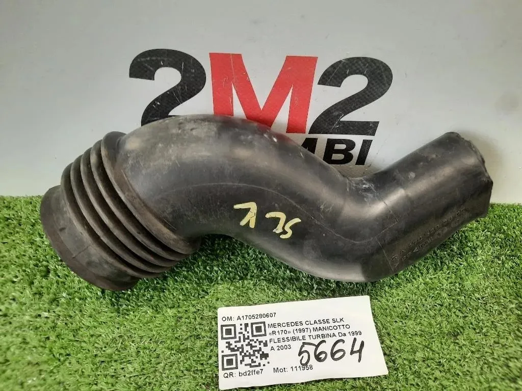 Manicotto Filtro ARIA A1705280607 Mercedes Classe SLK R170 1997