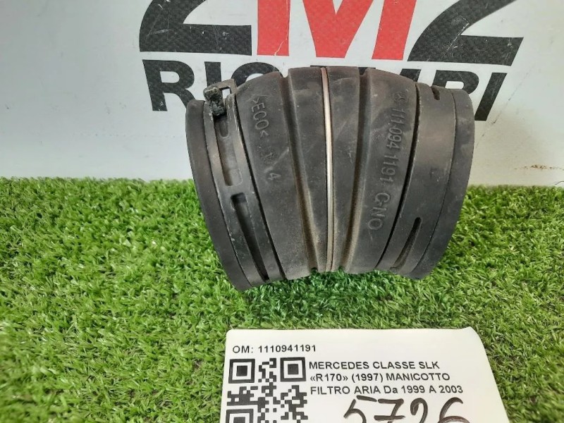 Manicotto Filtro ARIA 1110941191 Mercedes Classe SLK R170 1997