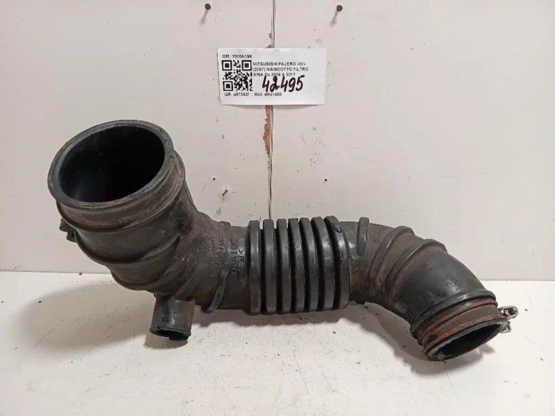 Manicotto Filtro ARIA 1505A196 Mitsubishi Pajero IV 2007