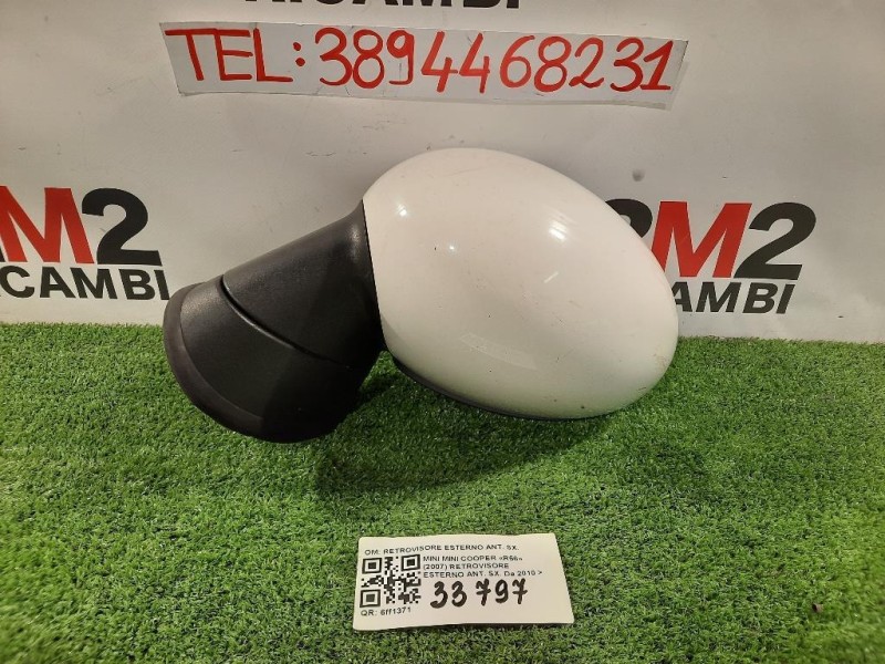 Retrovisore Esterno ANT SX 51167417467 Mini MINI Cooper R56 2007
