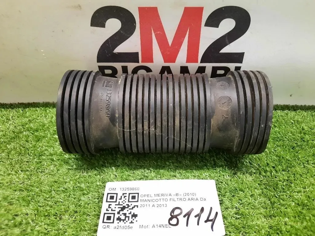 Manicotto Filtro ARIA 13259860 Opel Meriva B 2010