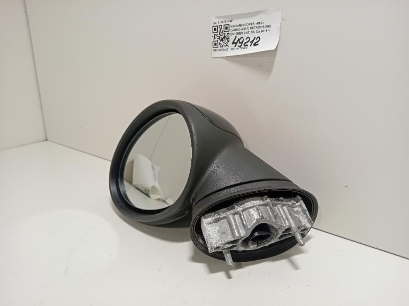 Retrovisore Esterno ANT SX 51167417467 Mini MINI Cooper R57 Cabrio 2007